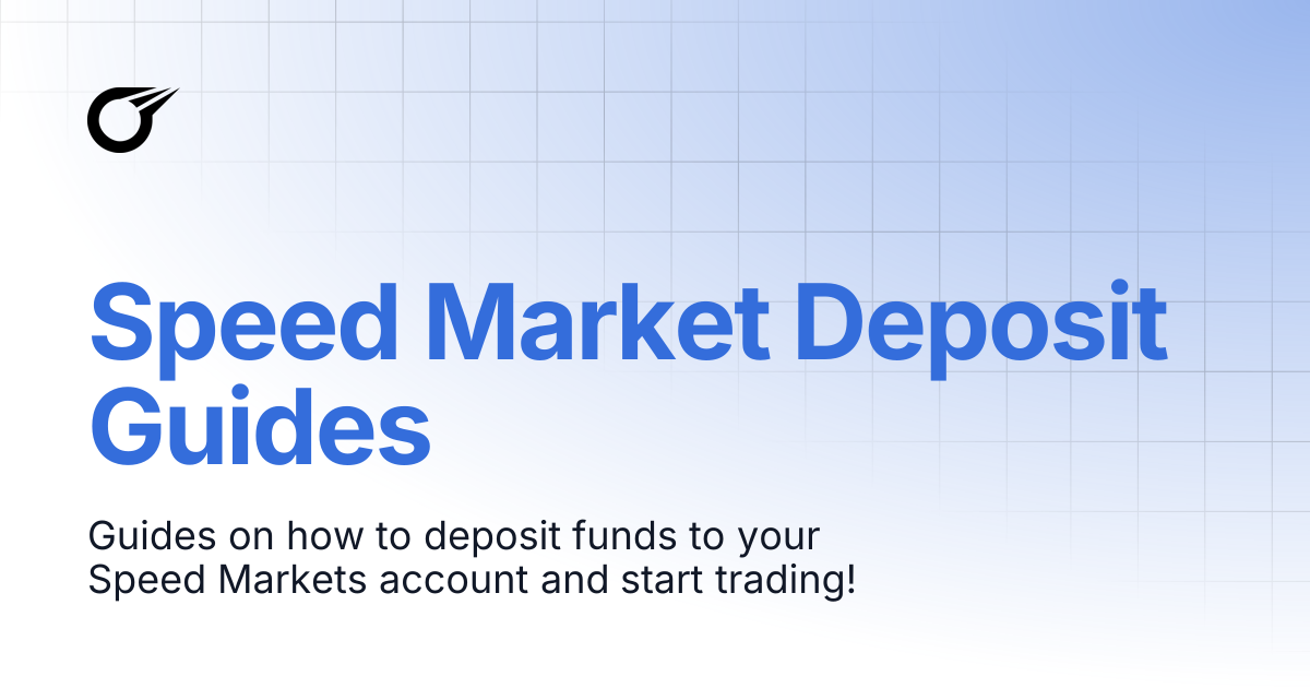 Speed Market Deposit Guides | Overtime Documentation